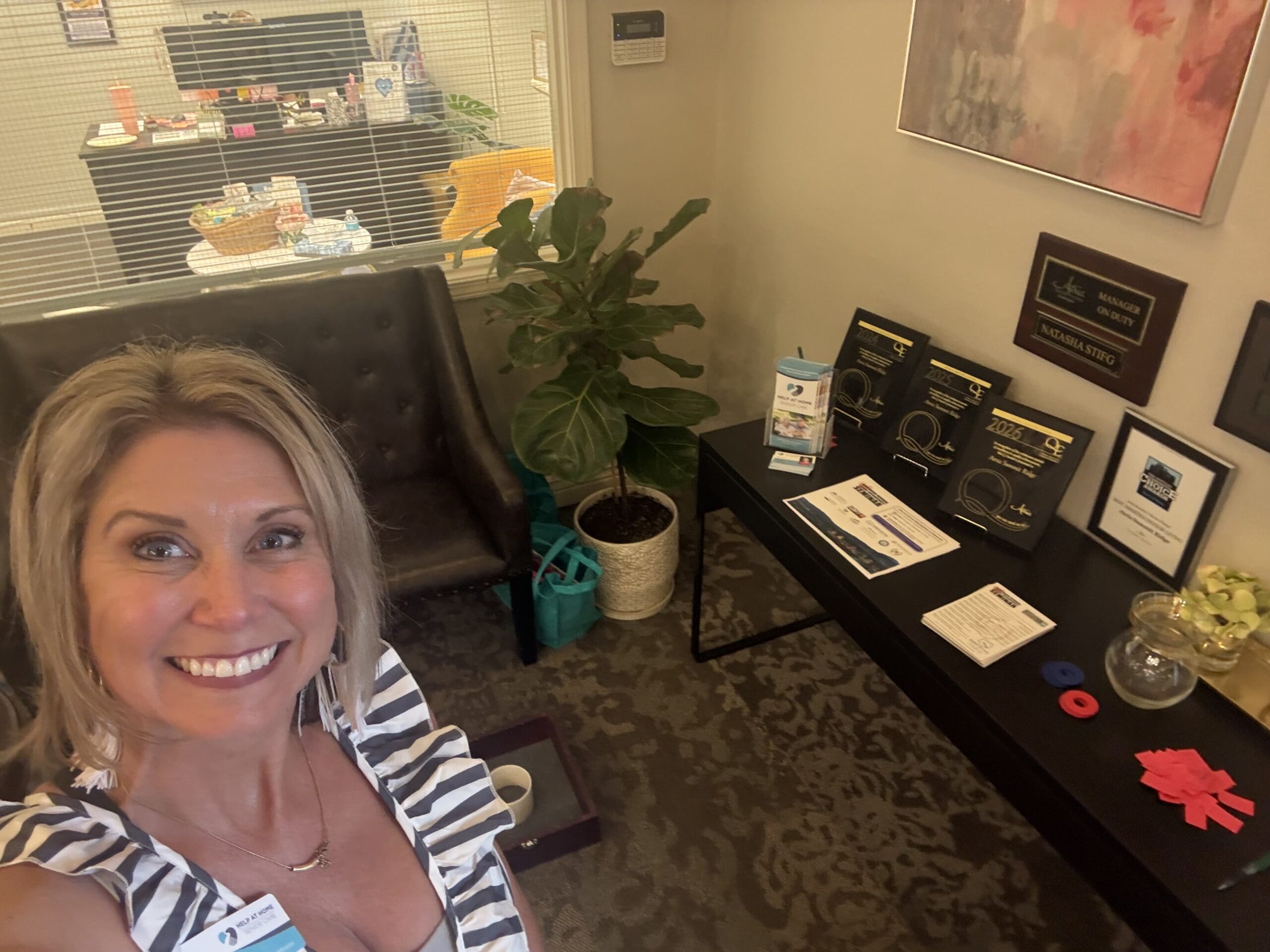 Jodi Jance with Help at Home senior care